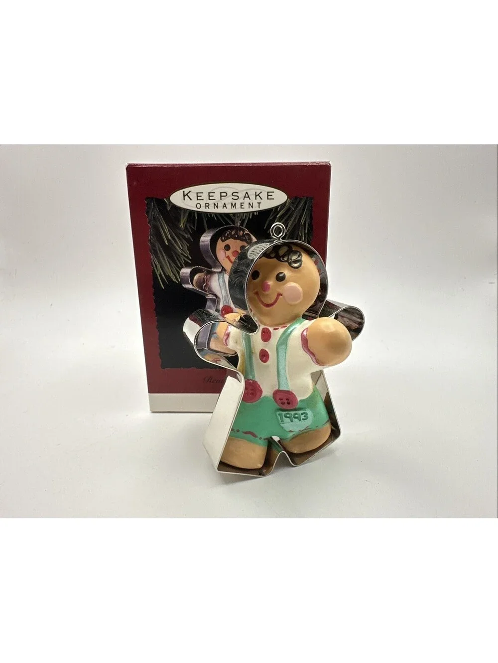 Hallmark Keepsake Gingerbread Person Christmas Ornament Holiday 1993